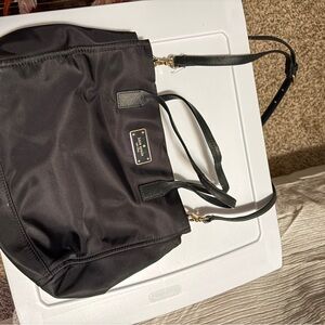 Kate Spade Black Nylon Shoulder Bag
